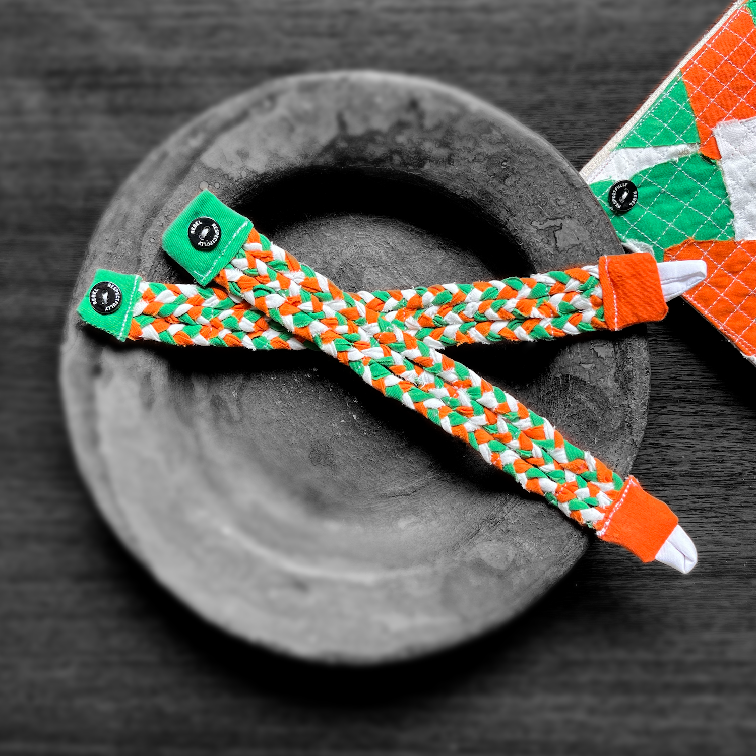 Sustainable solidarity wristband