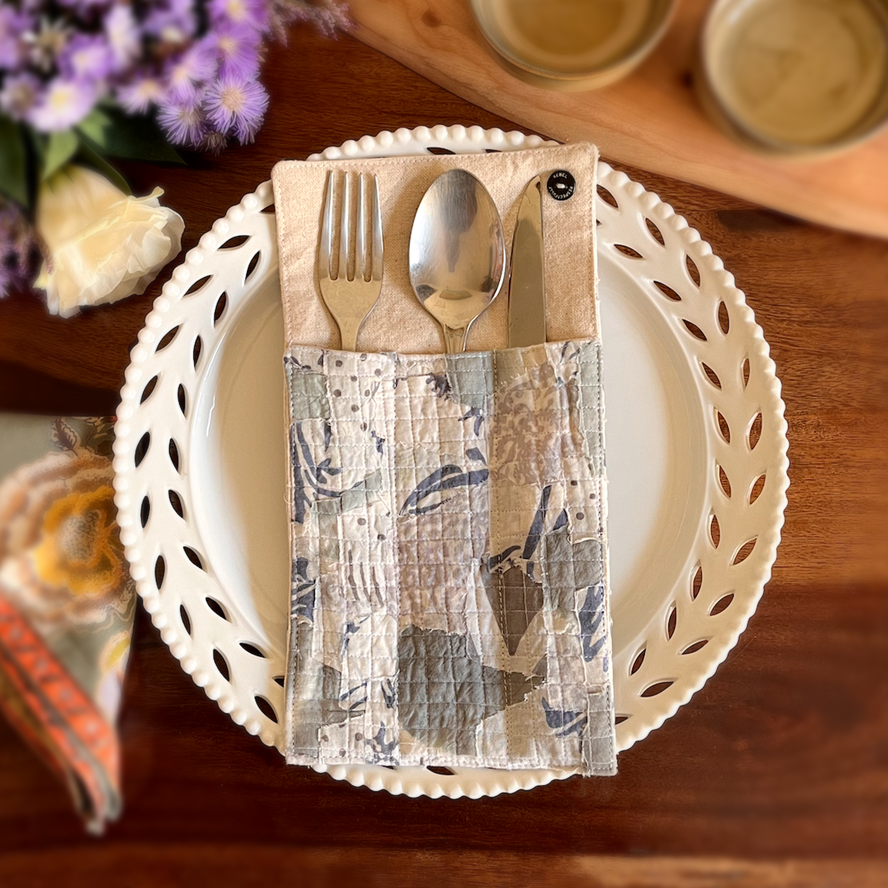 Shop eco-friendly cutlery pockets