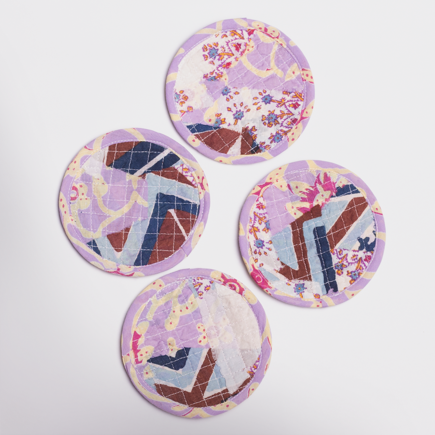Sustainable round coaster online from Seams Unbranded