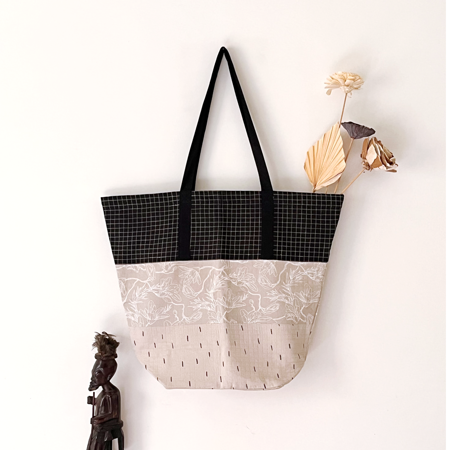 Market Tote Blue
