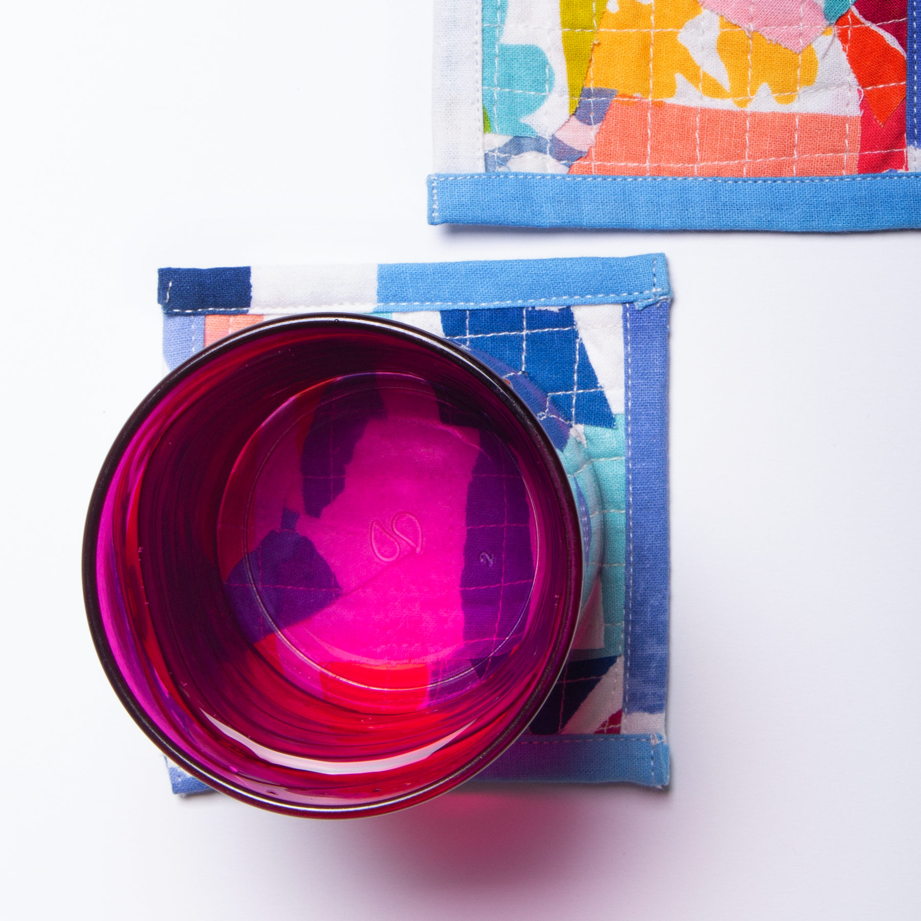 Buy upcycled material drink coasters