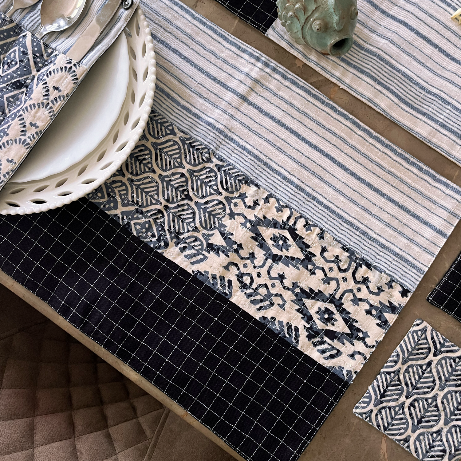 Table Mat Blue