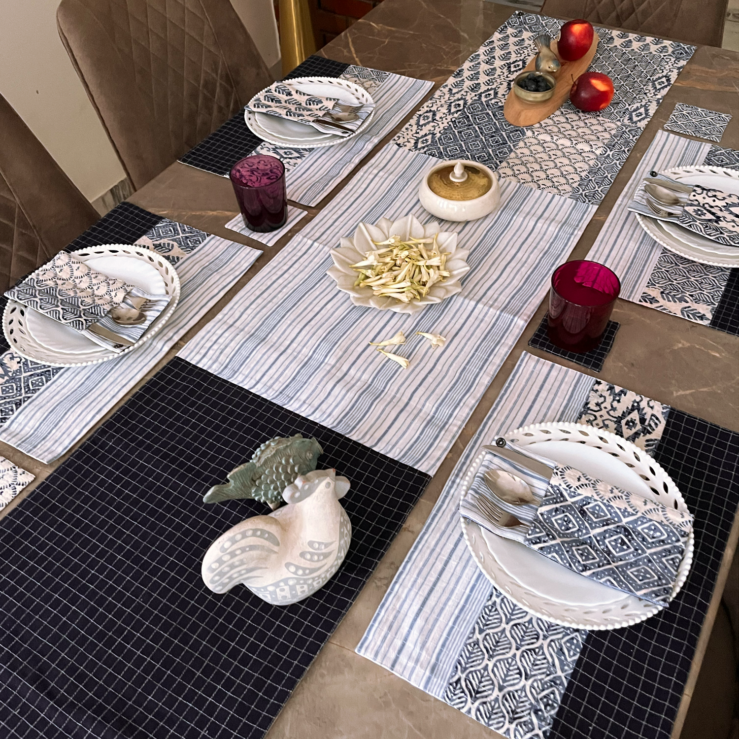 Table Runner Yellow