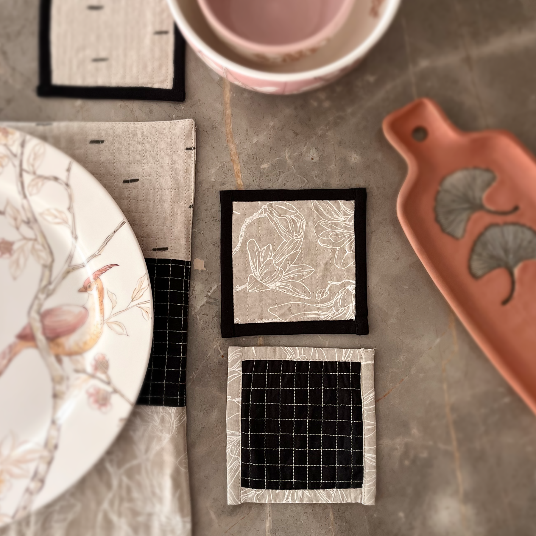 Sustainable Table Coasters