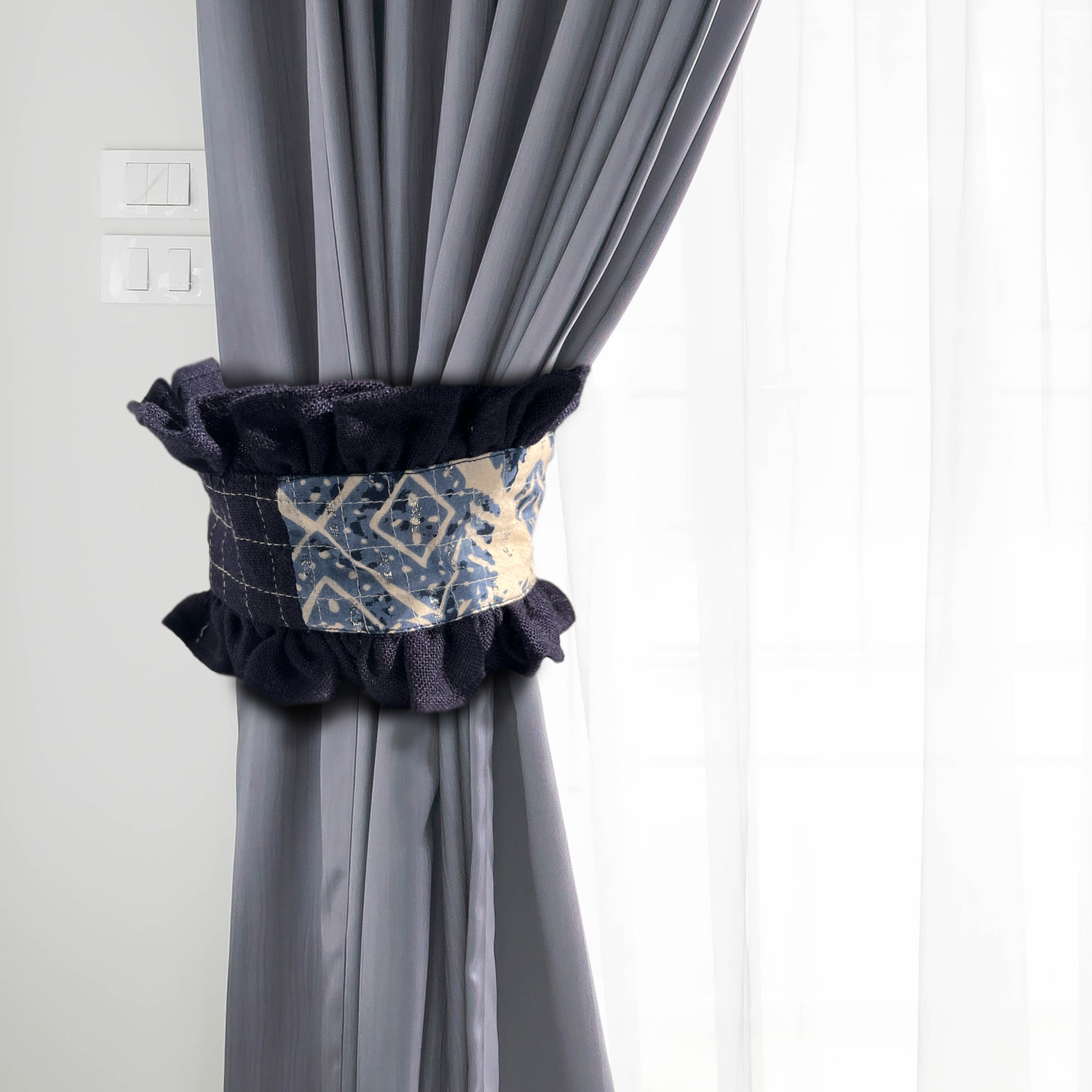 Curtain Ties Yellow