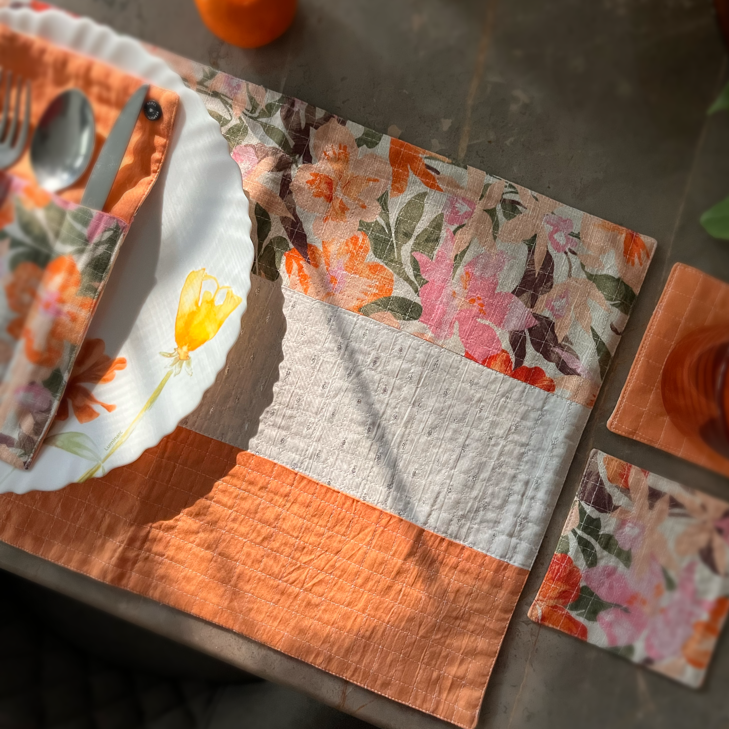 Table Mat Orange